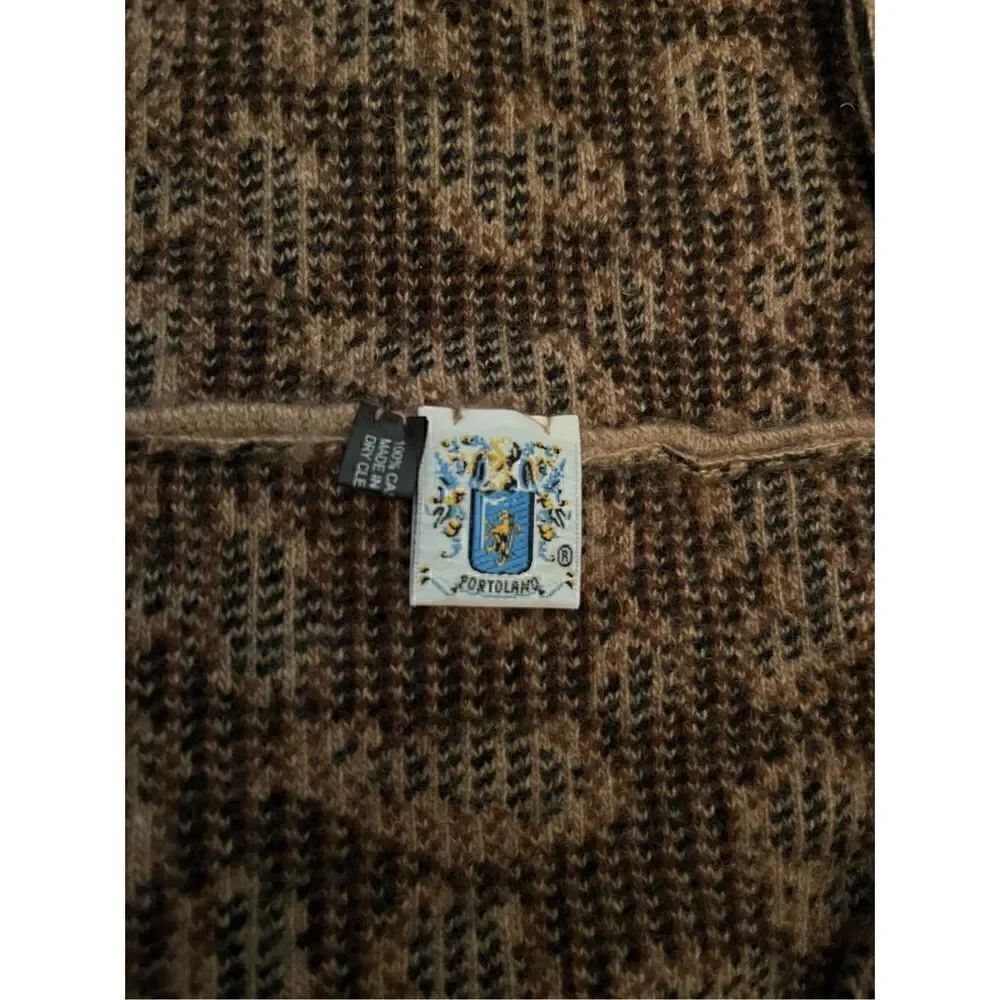 Portolano Leopard Infinity Scarf   - Picture 4 of 6